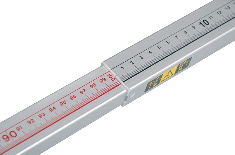 Messstab Telemeter 5 m