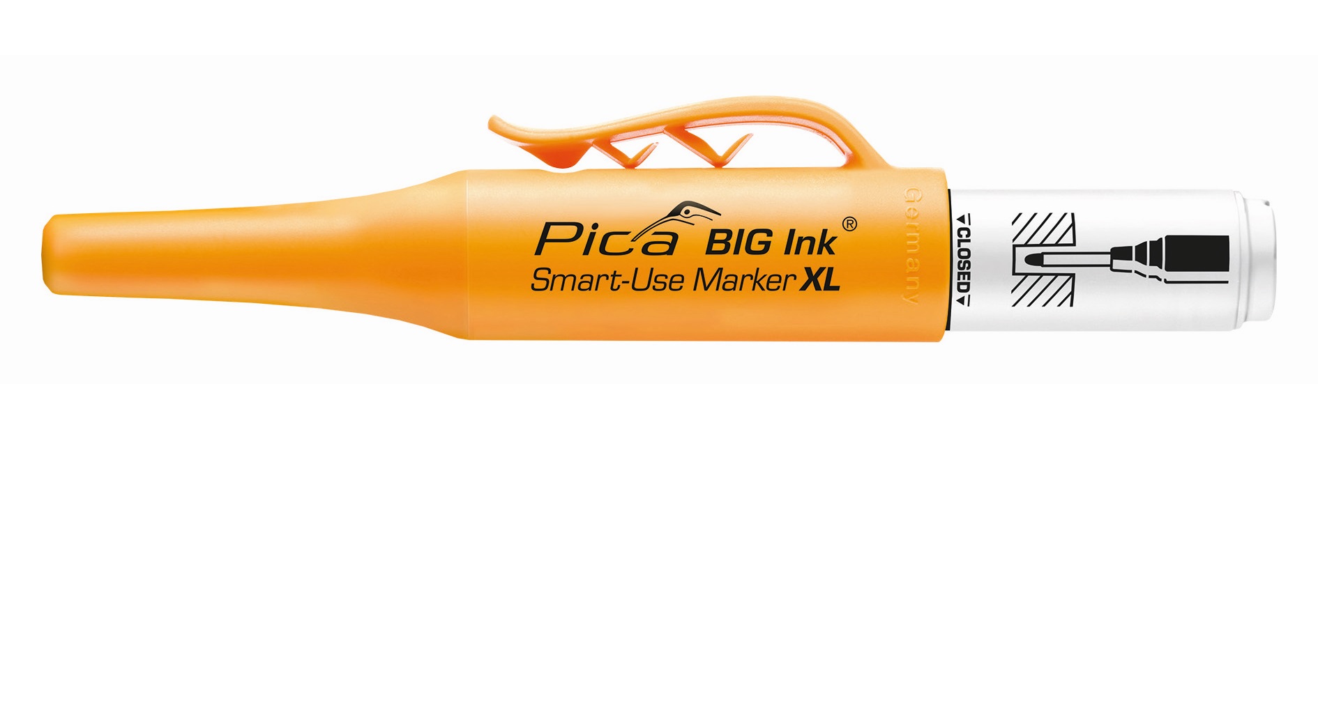 Tieflochmarker Pica-BIG-Ink weiss