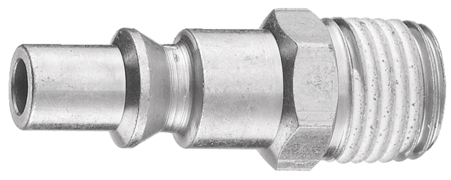 Stecknippel 6 mm mit kon. Aussengewinde ARO210