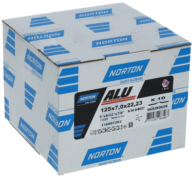Schruppscheibe NORTON für ALU