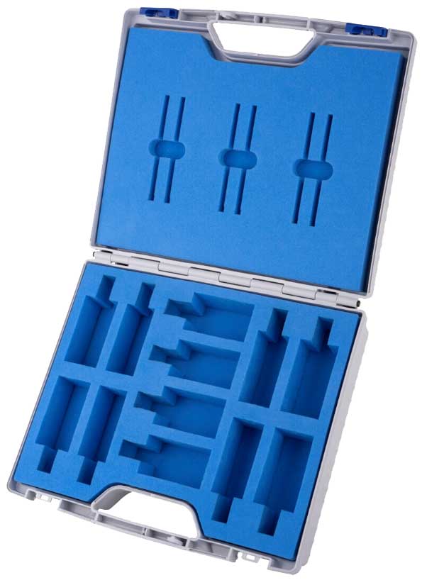 Kunststoffkoffer KARNASCH leer 12-tlg Profi-Set 201132 20.1132