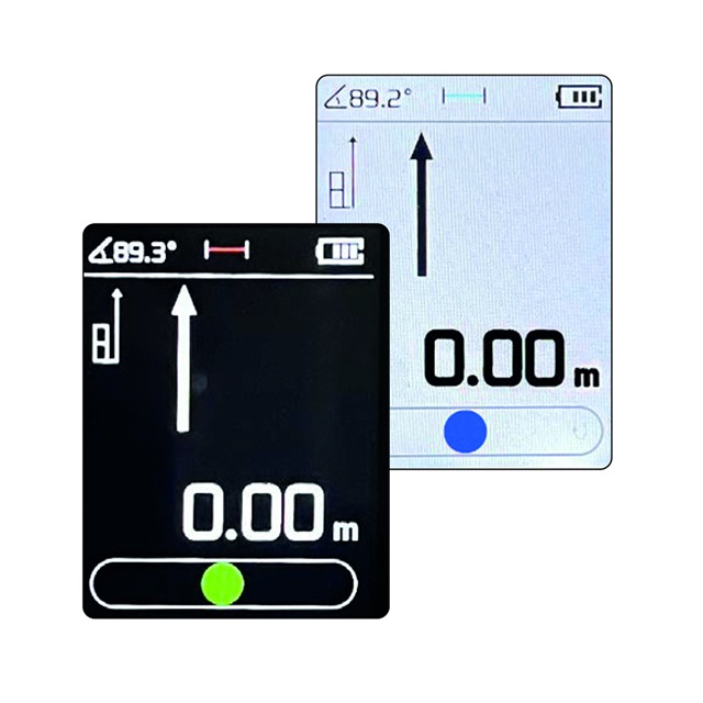 Distanzmesser METRICA DOUBLE ALU 60 + 60 Laser