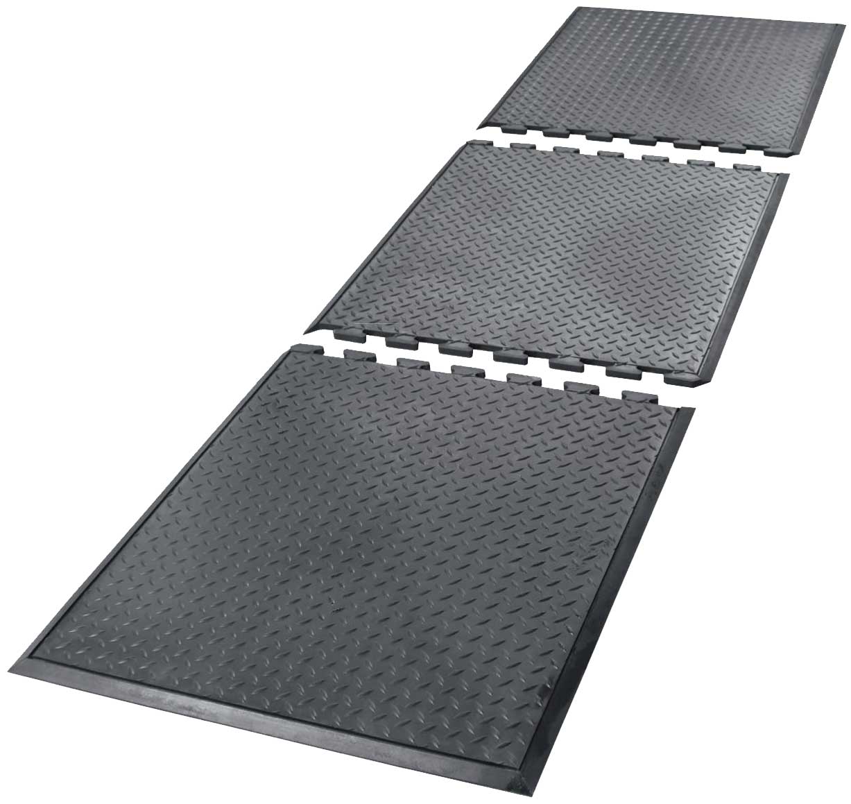 Arbeitsplatzmatten-Set METEC erweiterbar 2'400 x 700 x 12 mm 12913
