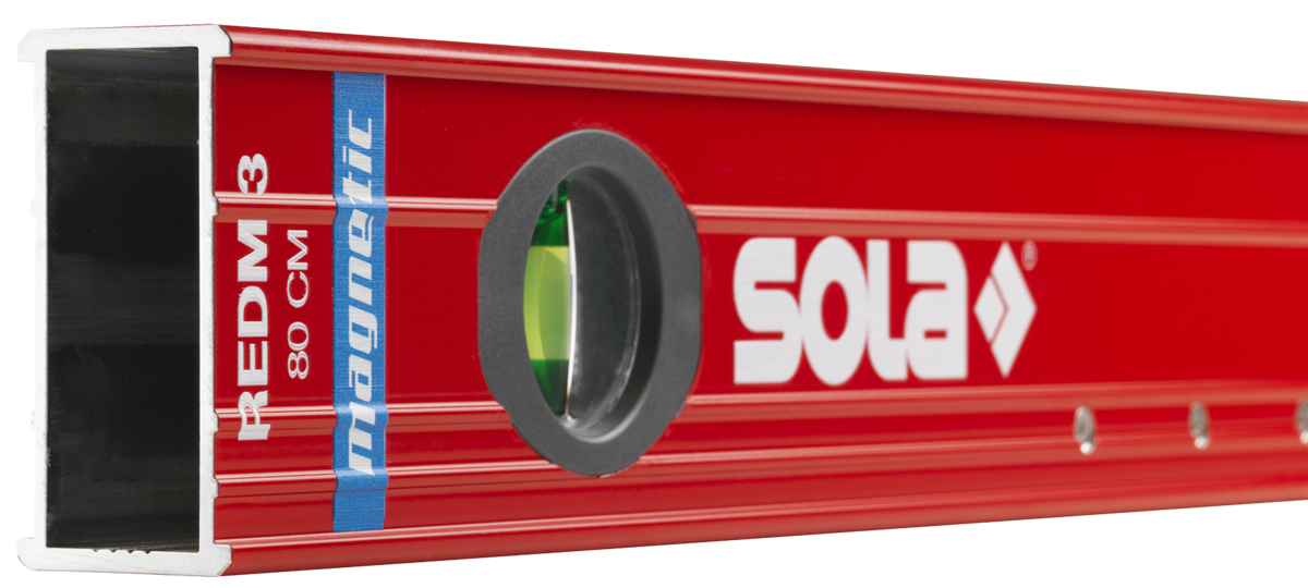Wasserwaage ALU RedM 3 mit Magnet SOLA