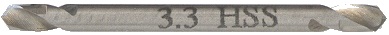 Karosseriebohrer doppelseitig HSS-G