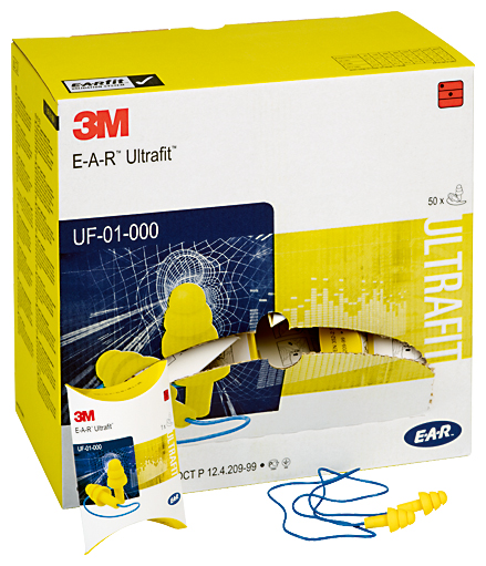 Gehörschutzstöpsel 3M EAR ULTRAFIT 32dB, Box à 50 Paar 72200 UF-01-000