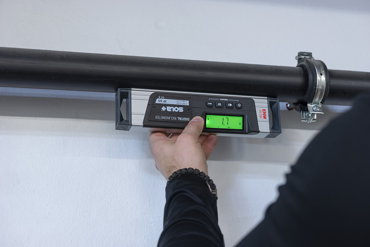 Digitale Elektronik-Wasserwaage ENW