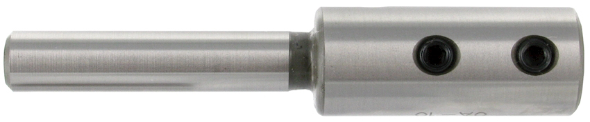 Zapfensenkerhalter INT Gr. 1, mit Zylinder-Schaft 12 mm.