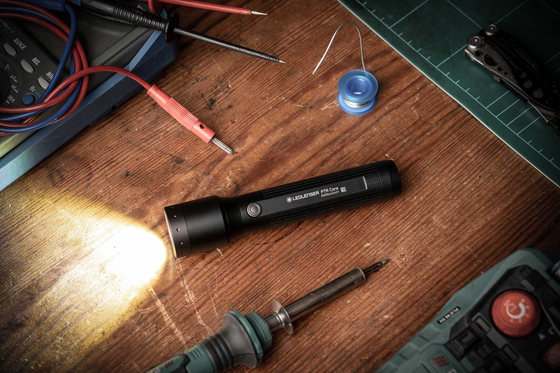 Taschenlampe Ledlenser P7R Core Akku 502181