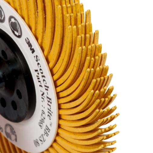 Reinigungsbürste 3M Scotch-Brite Radial Bristle Brush BB-ZS mit Schaft 62965 62968