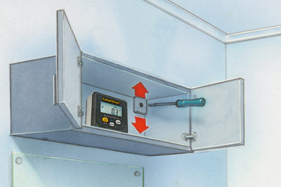 Digitale Elektronik-Wasserwaage MasterLevel Box Pro mit Bluetooth