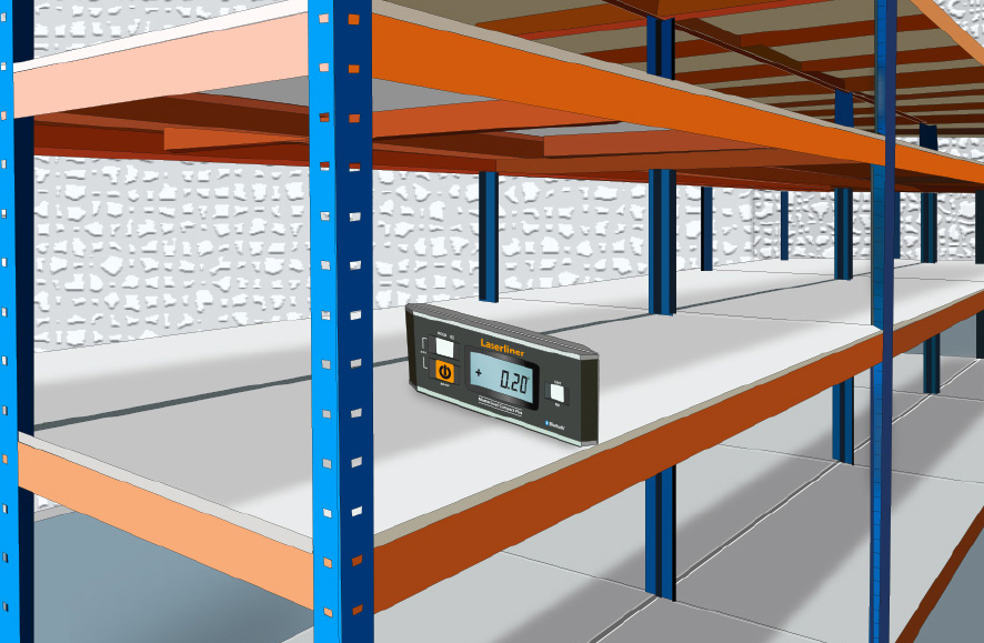 Digitale Elektronik-Wasserwaage MasterLevel Compact Plus mit Bluetooth