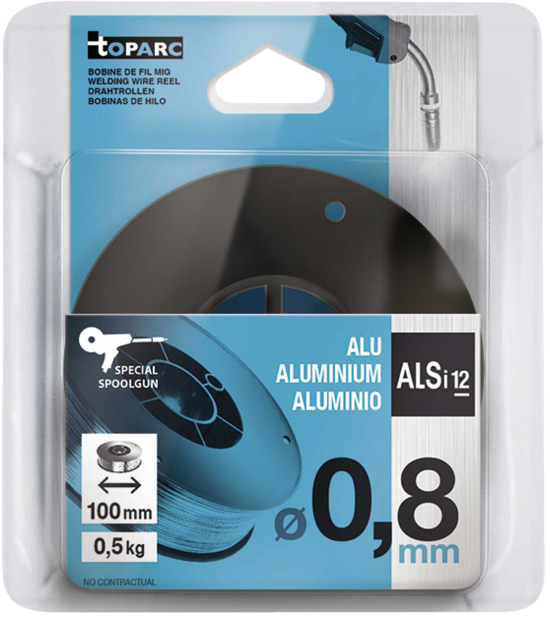 Schweissdraht MIG 4047 für Aluminium (AlSi12)