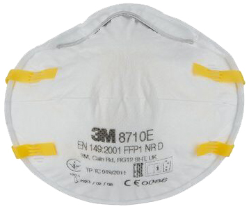 Feinstaubmasken 3M 8710E FFP1, Packung à 20 Stück