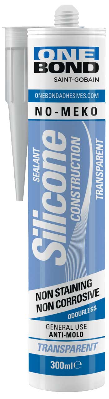 Bausilikon OneBond Neutral für Aussen, transparent, Kartusche à 300 ml