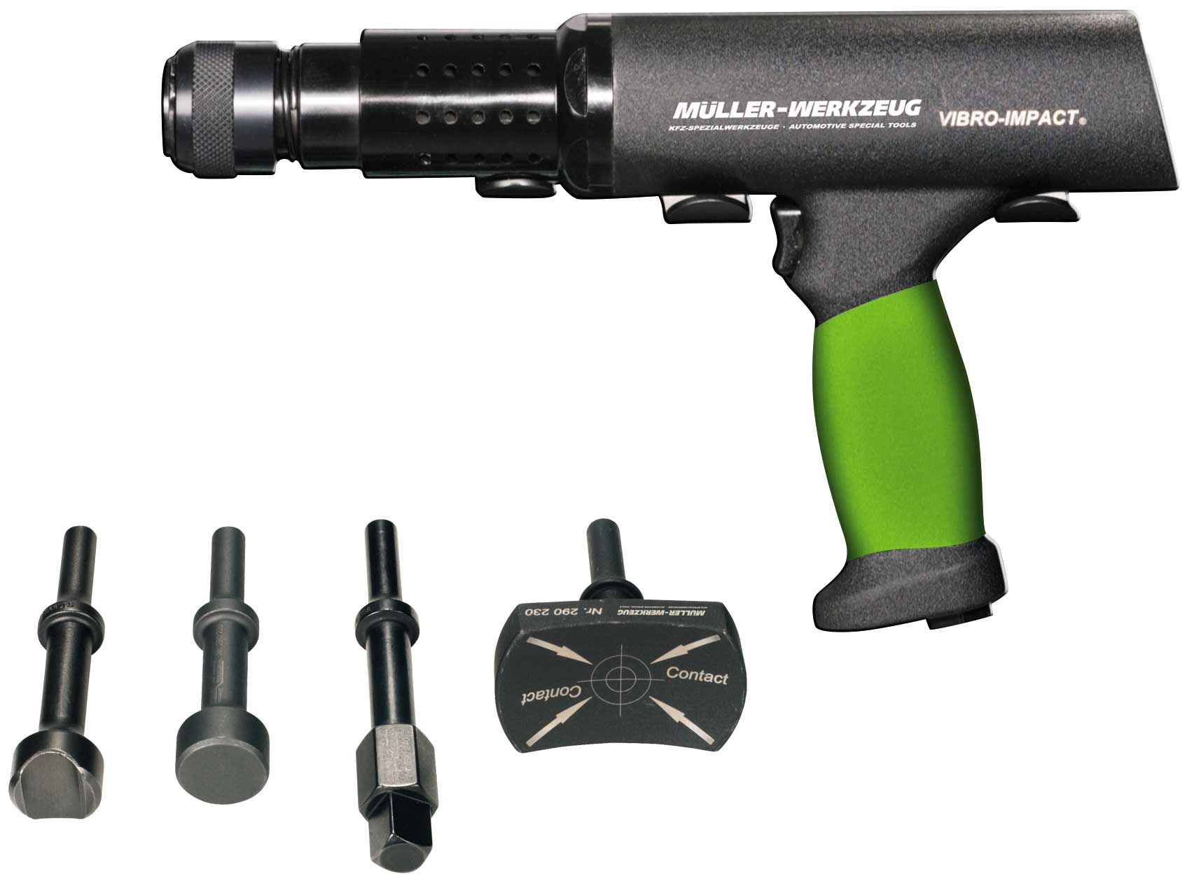 Druckluft-Schlaghammer-Satz 6-tlg VIBRO IMPACT SYSTEM