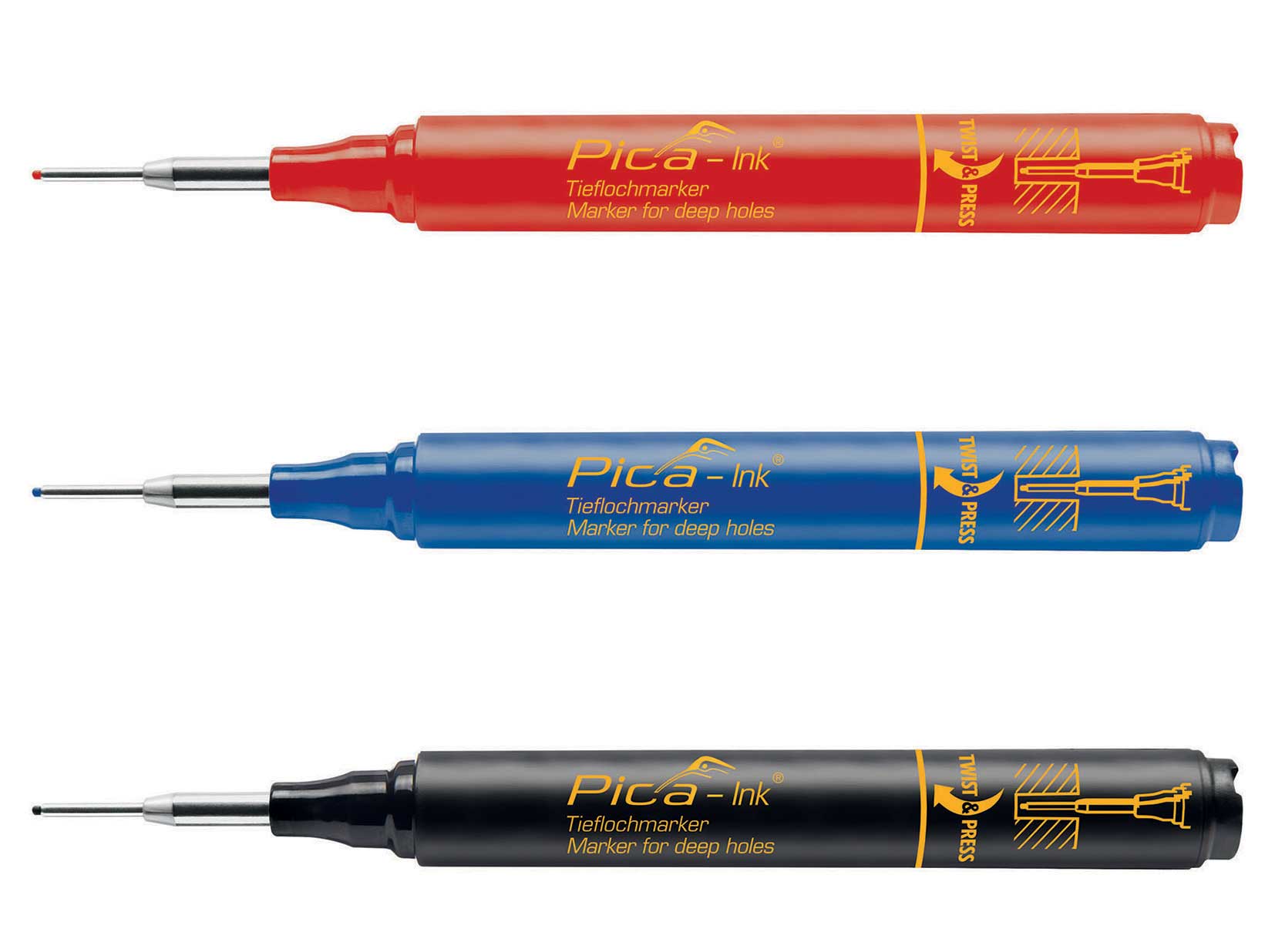 Tieflochmarker Pica-Ink