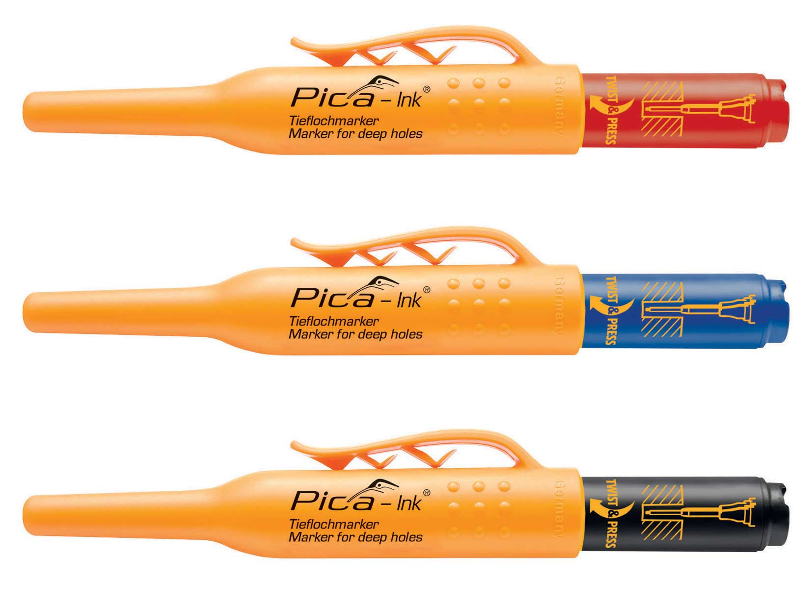 Tieflochmarker Pica-Ink