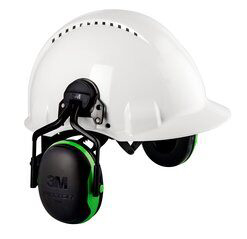 Kapselgehörschutz Peltor X für Helmbefestigung System 30 mm Steckschlitze