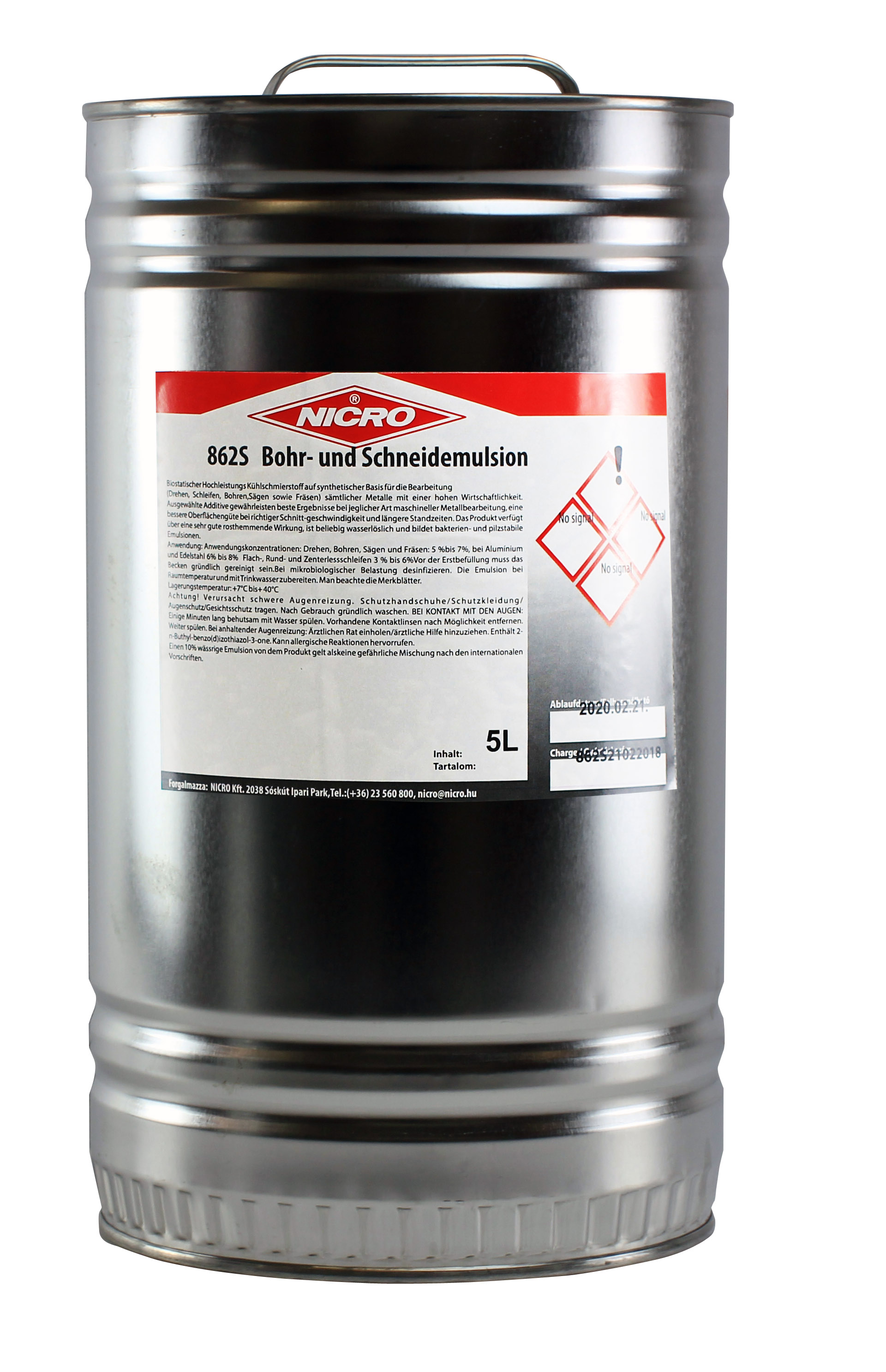 Bohr und Schneidemulsion 5 und 10 Liter