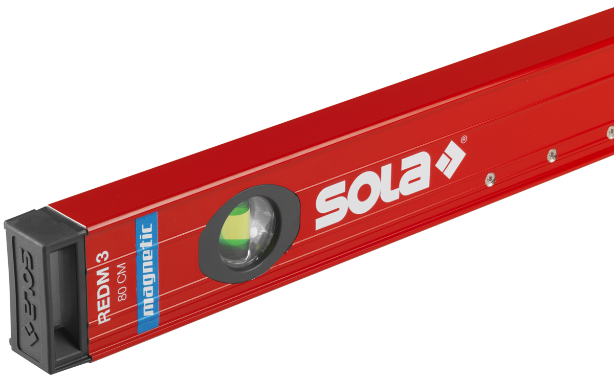 Wasserwaage ALU RedM 3 mit Magnet SOLA