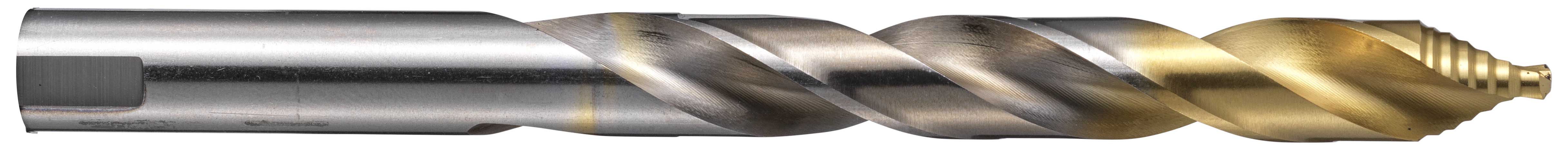Spiralbohrer HSS-G mit TiN-Stufenspitze, DIN 338 FLOWSTEP
