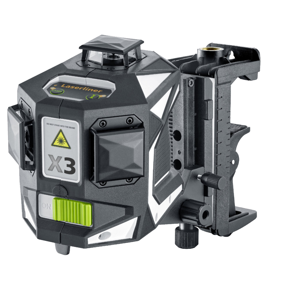 Kreuzlinienlaser X3-Laser Pro 360° mit grüner Lasertechnologie