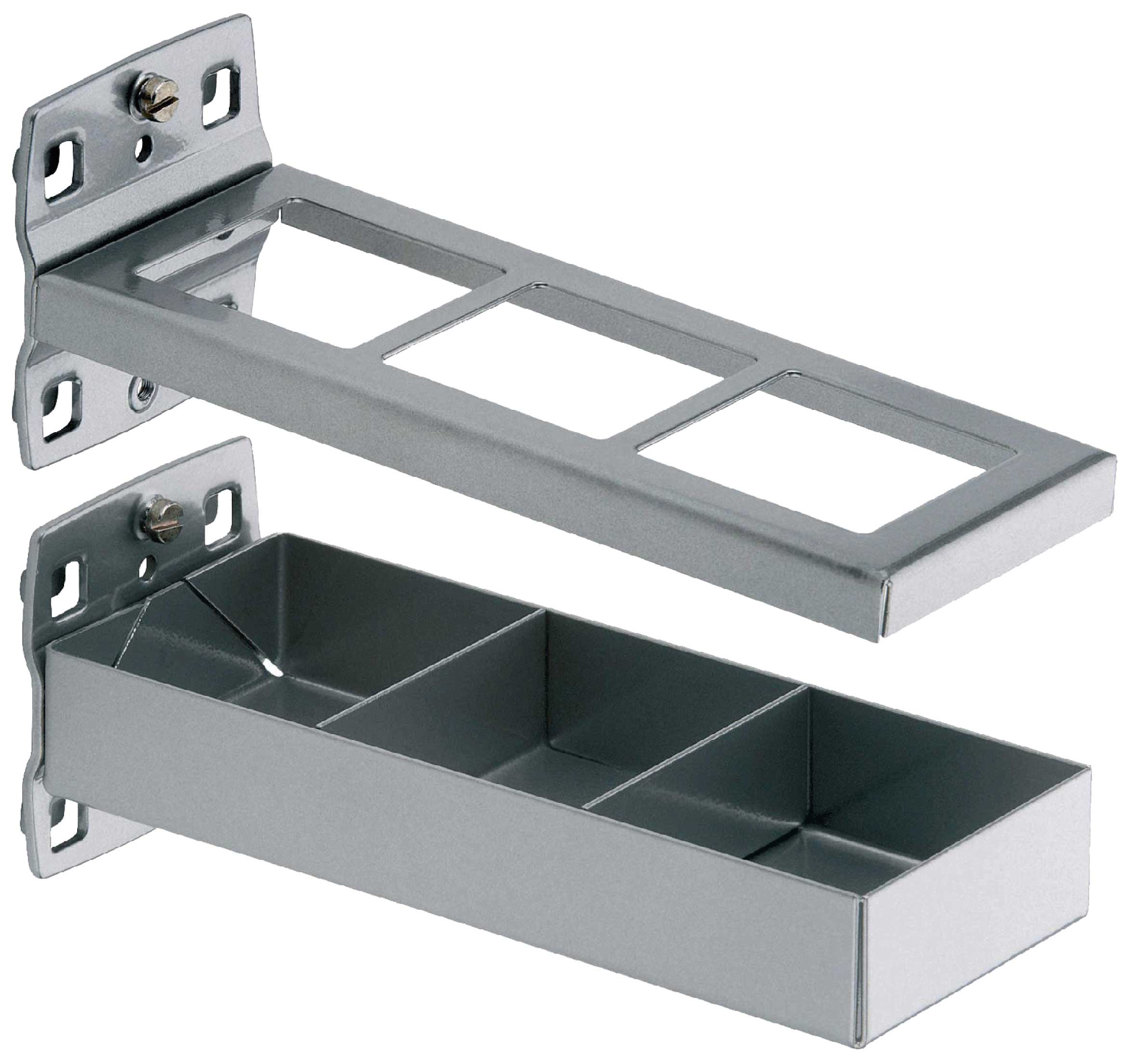 Kombinationshalter 2-teilig METEC, mit grossen Grundplatten 82858