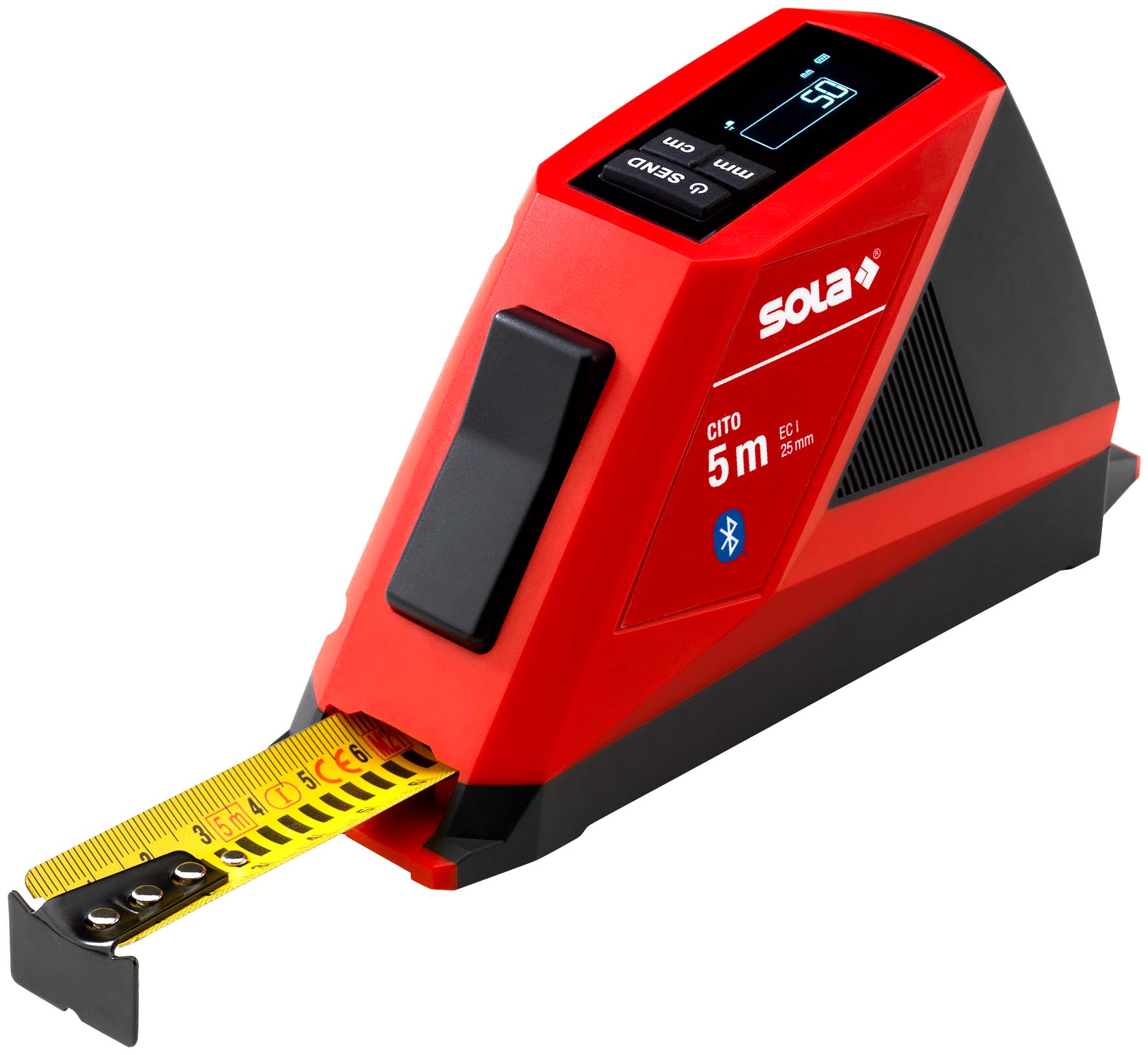 Digitale Rollbandmass CITO 5 m SOLA