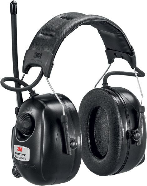 Radio-Kapselgehörschutz DAB+ FM 31dB 3M HRXD7A-01 70837