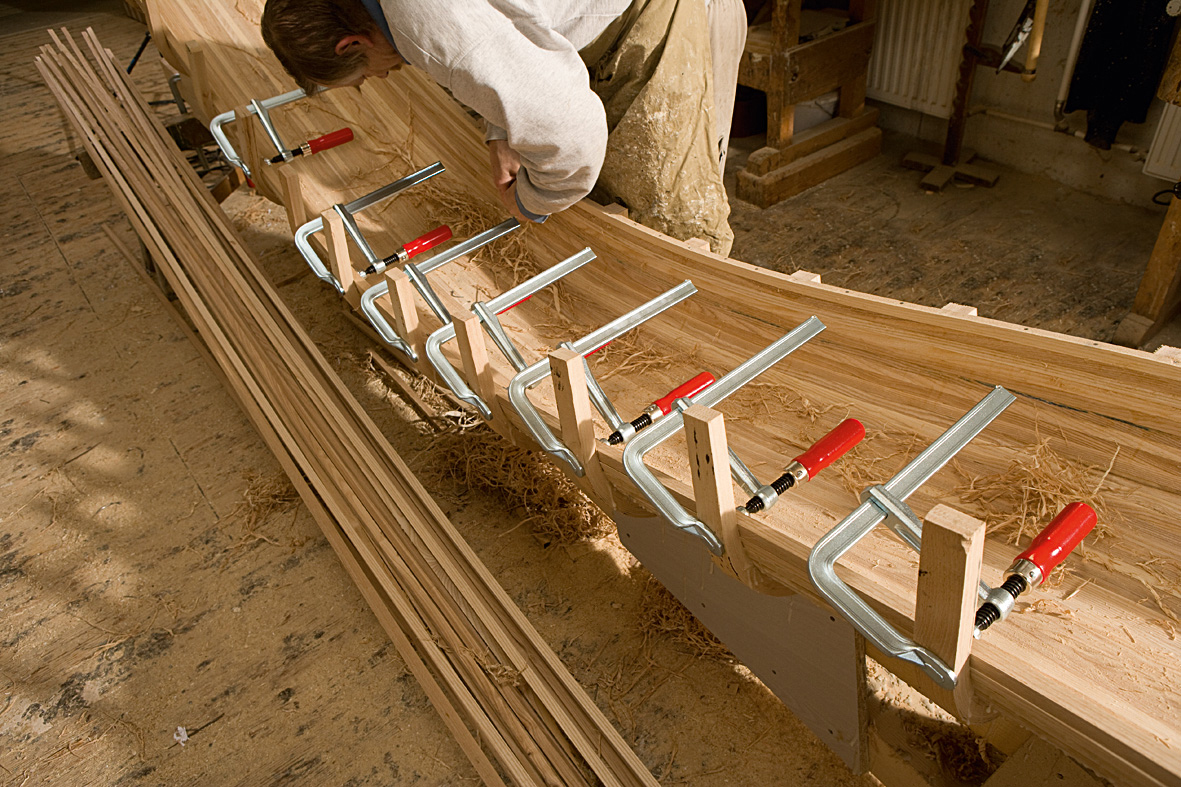 Ganzstahl-Schraubzwinge GZ mit Holz-Griff BESSEY