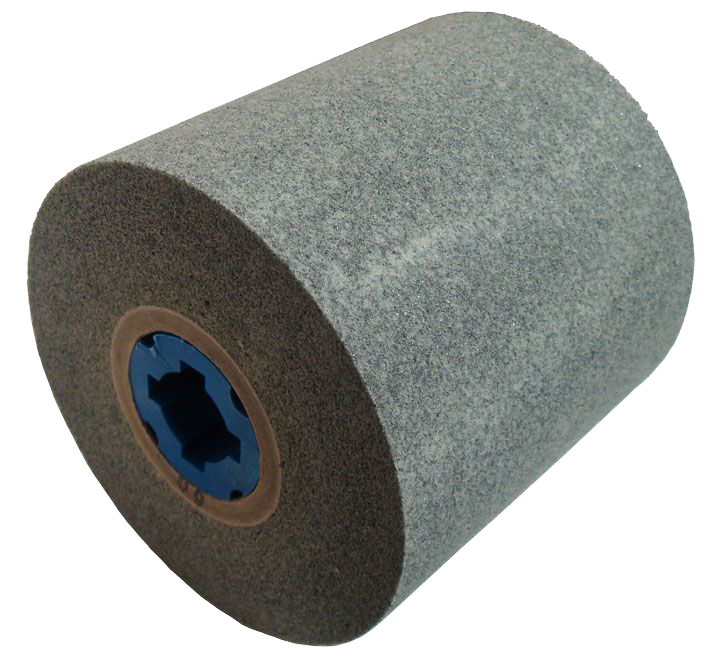 Elastische Polyurethaneschleifwalze 110 x 100 x 19 mm für Satiniermaschinen Norton BearTex P2W01