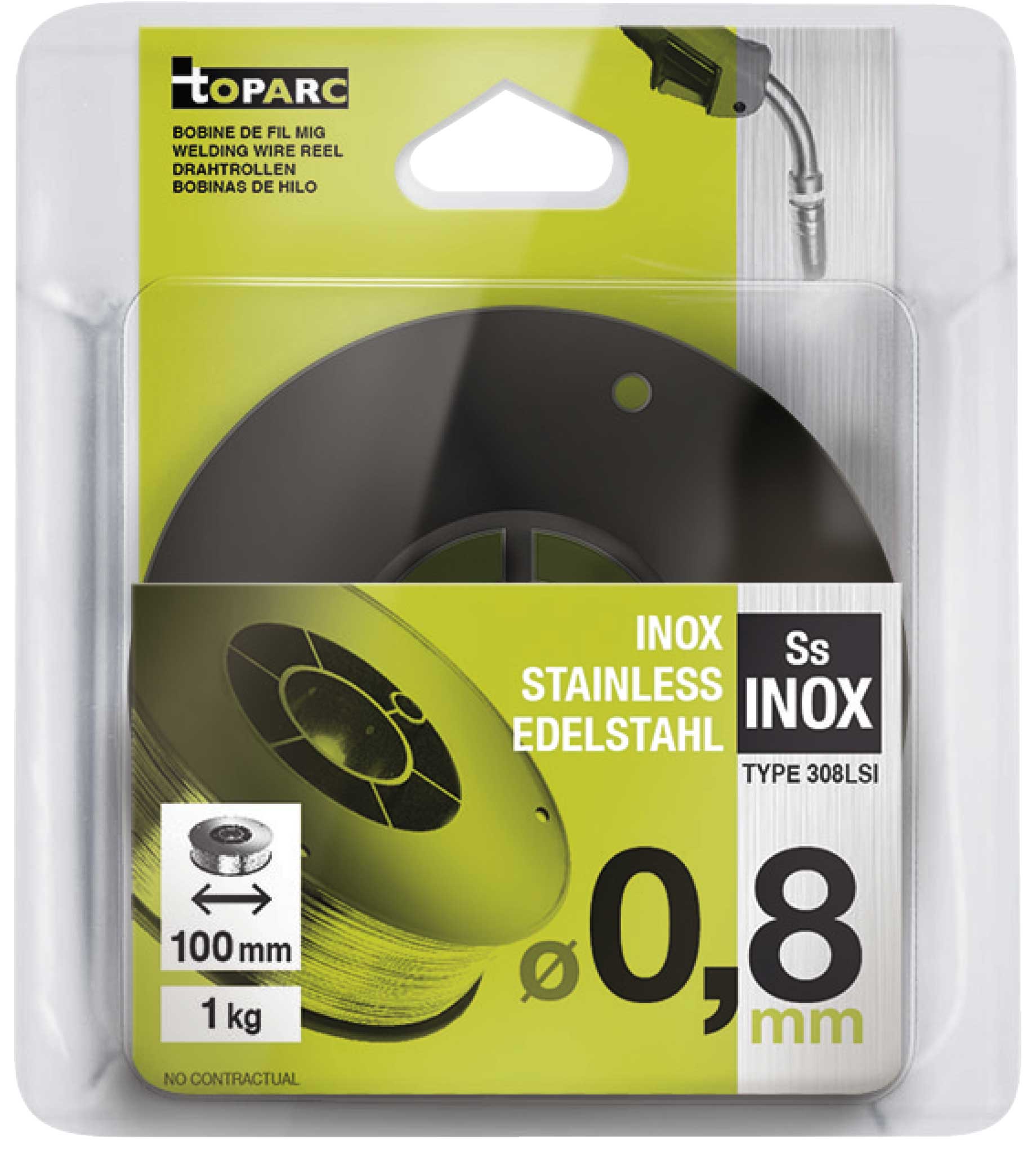 Schweissdraht MIG für Edelstahl (INOX 308LSi) GYS