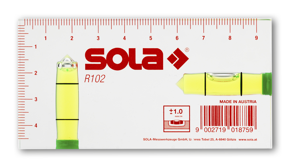 Kompakt-Wasserwaage R 102 SOLA