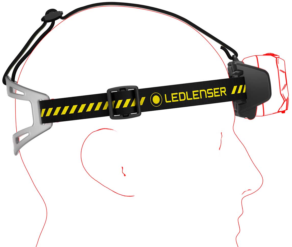 Stirnlampe Ledlenser HF8R Work Akku 502802
