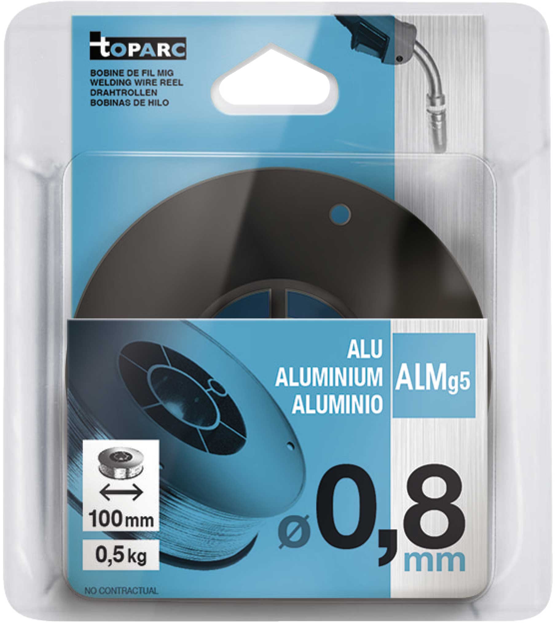 Schweissdraht MIG für Aluminium (AlMg5Cr) GYS