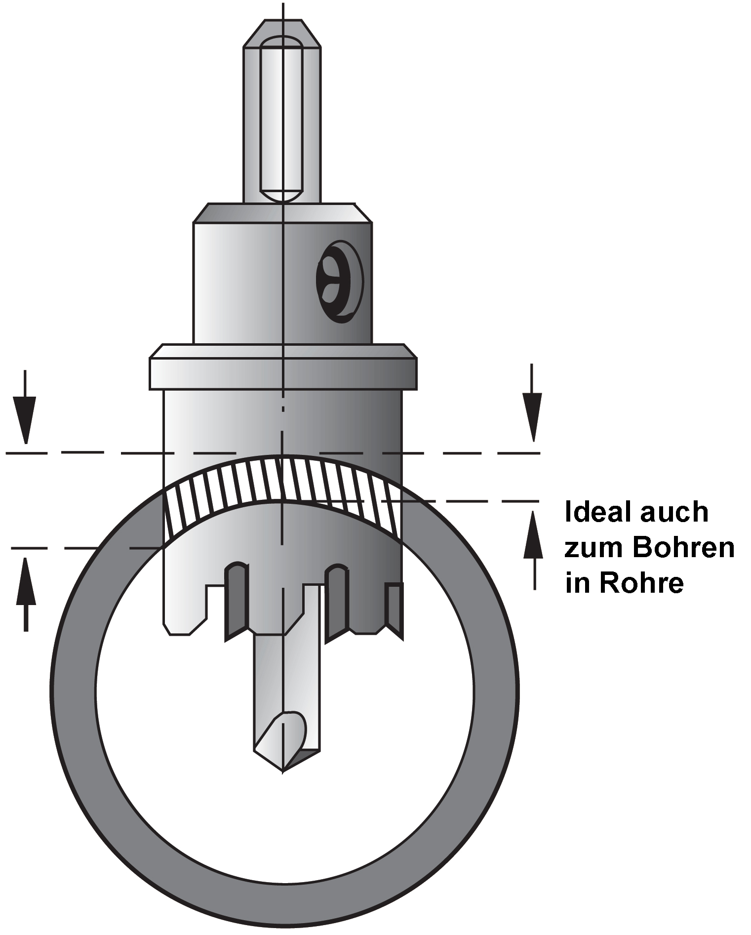HM-Lochsäge POWER-MAX 30 KARNASCH