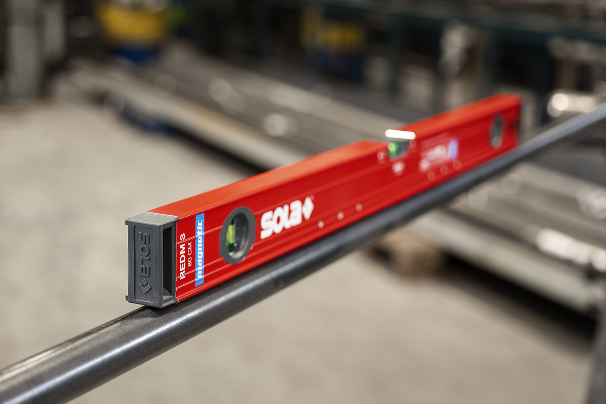 Wasserwaage ALU RedM 3 mit Magnet SOLA