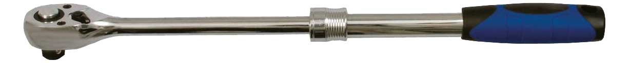 Teleskop-Umschaltknarre 1/2" mit Grobverzahnung (48 Zahn) C1208/3