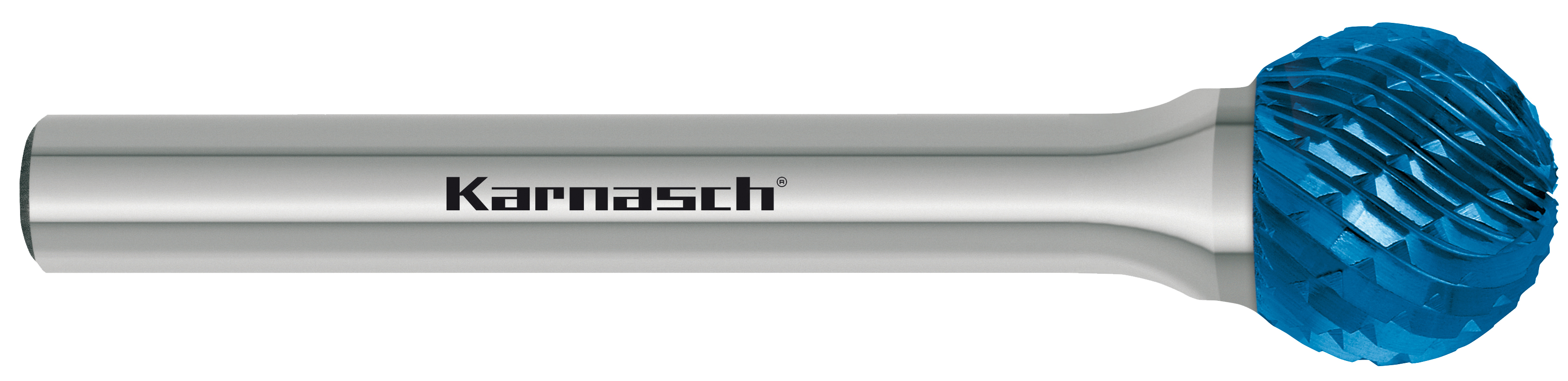 Hartmetall-Frässtift  HP-3 Form "D" Kugelform KARNASCH