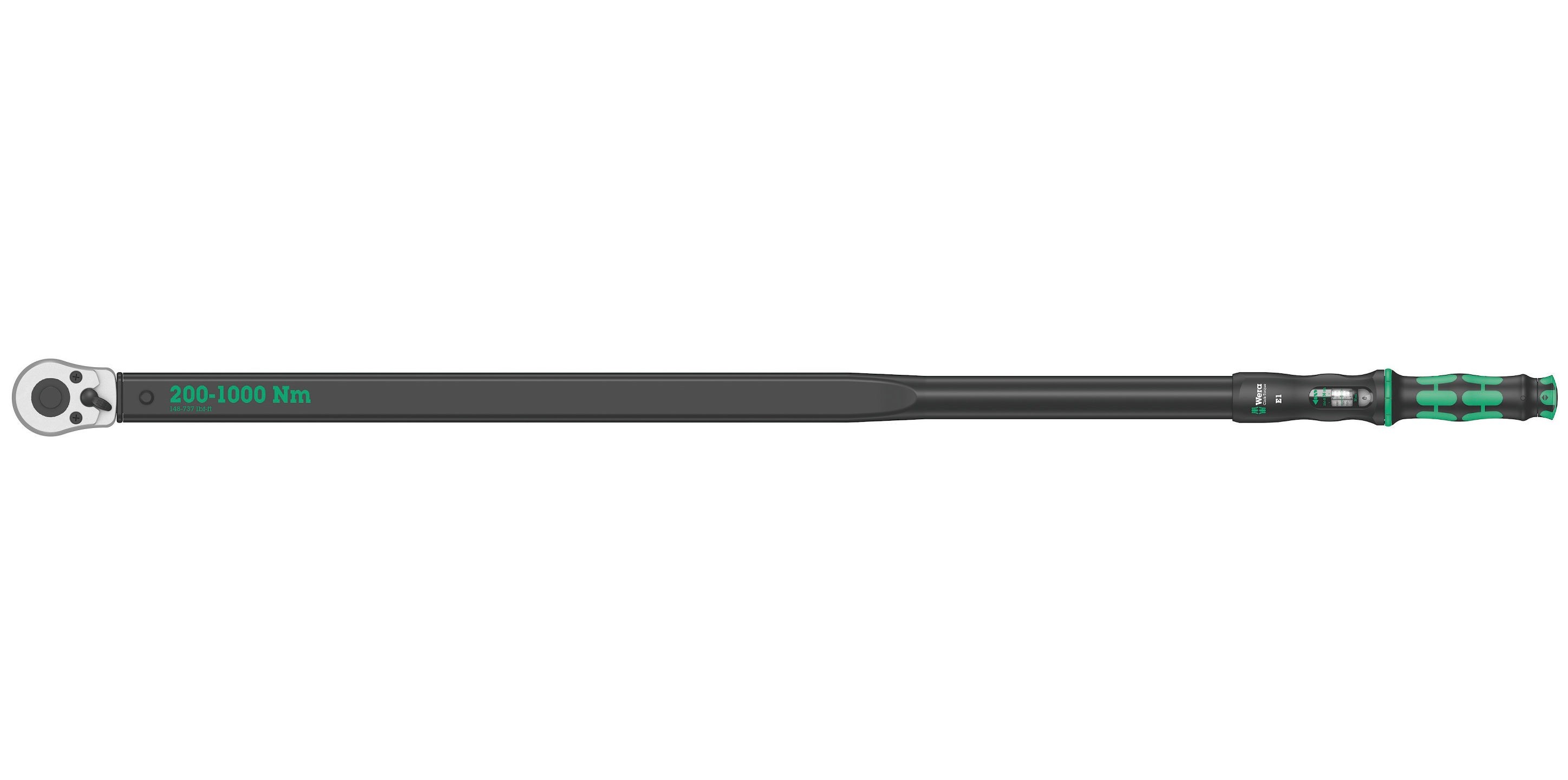 Drehmomentschlüssel 3/4" Click-Torque mit Umschaltknarre