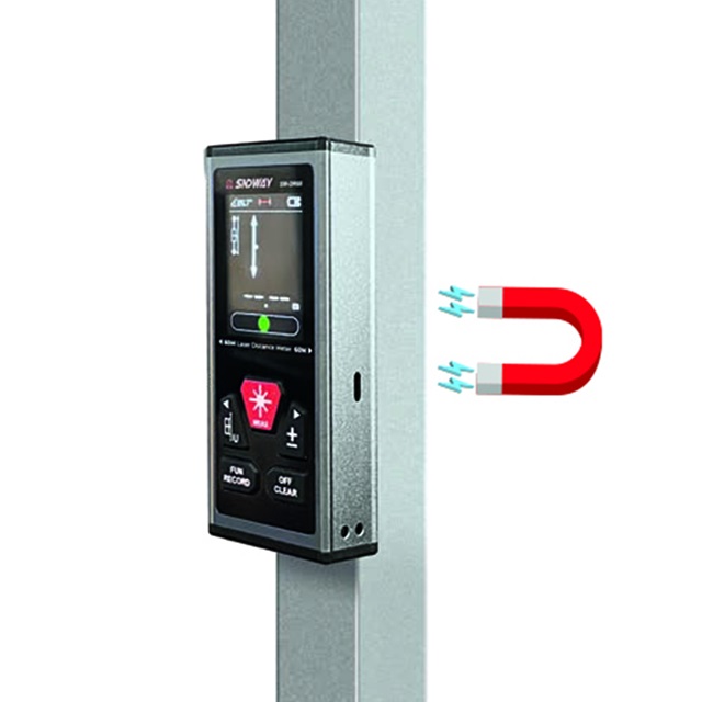 Distanzmesser METRICA DOUBLE ALU 60 + 60 Laser