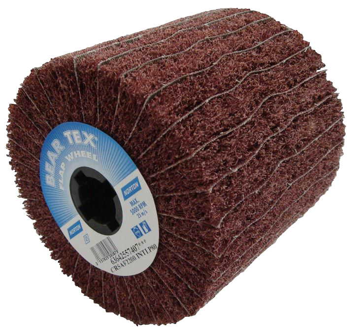 Schleifwalzen kombiniert BearTex NORTON 110 x 100 x 19 mm für Satiniermaschinen