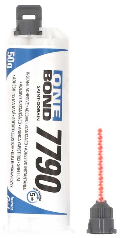 Zweikomponenten-Strukturklebstoff OneBond Doppelkartusche 4:1 50 ml 7790 78072764215
