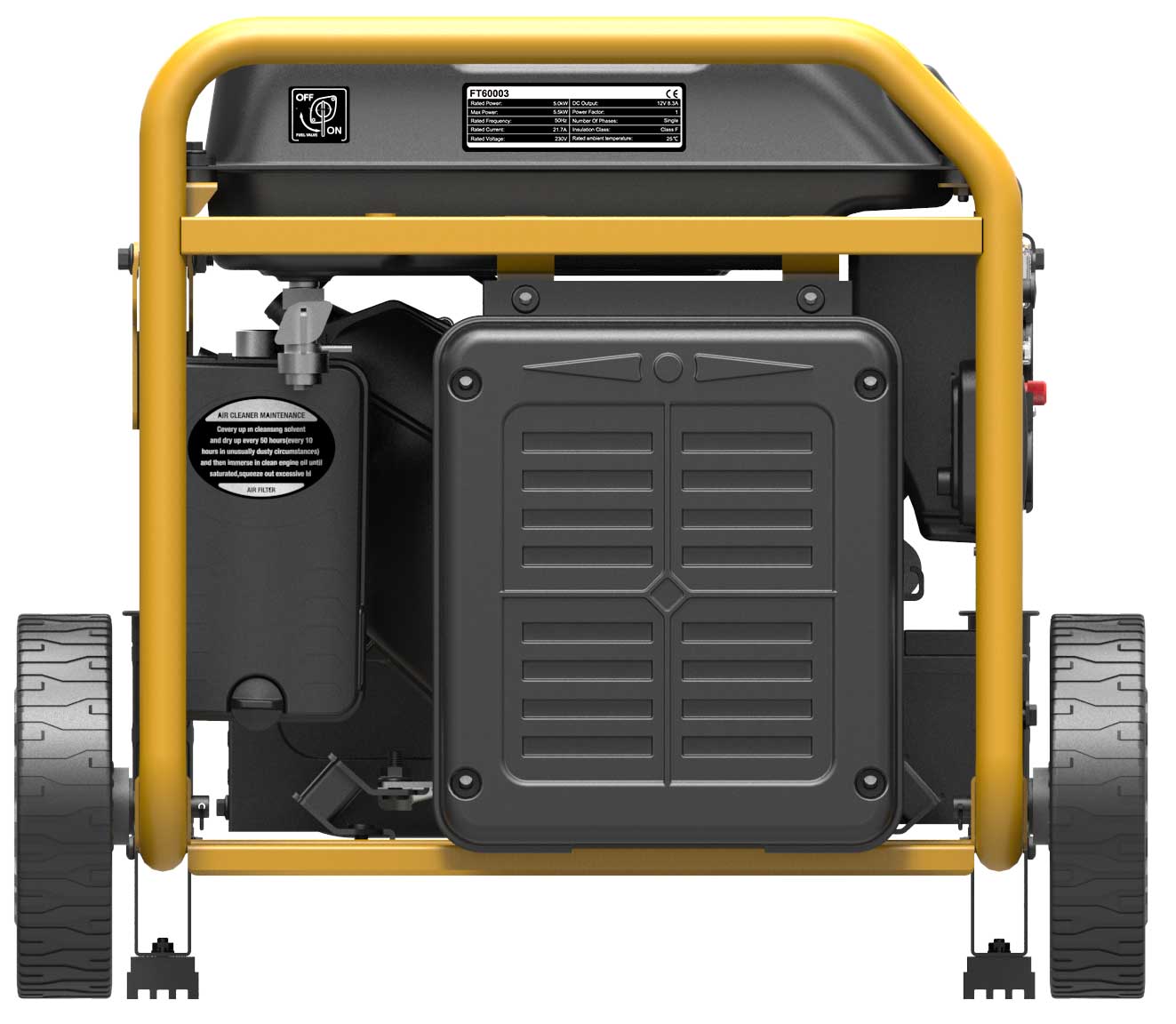 Stromerzeuger fortec INVERTER 5500 Watt, Benzin FT60003