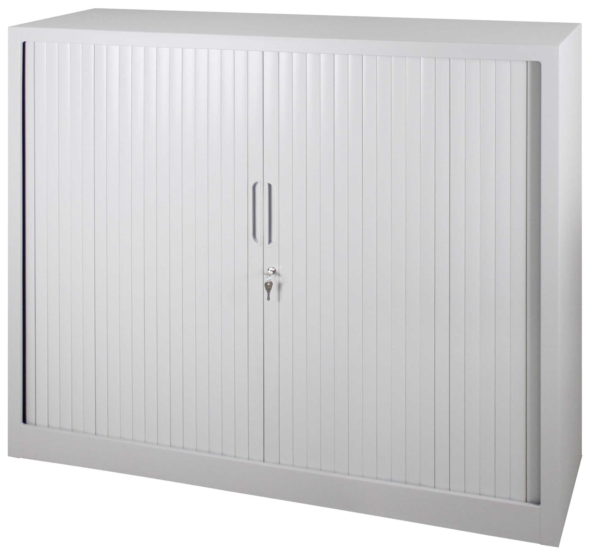 Rollladen-Beistellschrank METEC 1'200 mm, Lichtgrau (RAL 7035) 79140