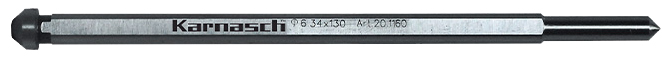 Auswerferstift 6.34 x 130 mm KARNASCH