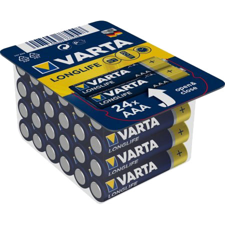 Batterien longlife VARTA 1.5V Typ AAA LR03