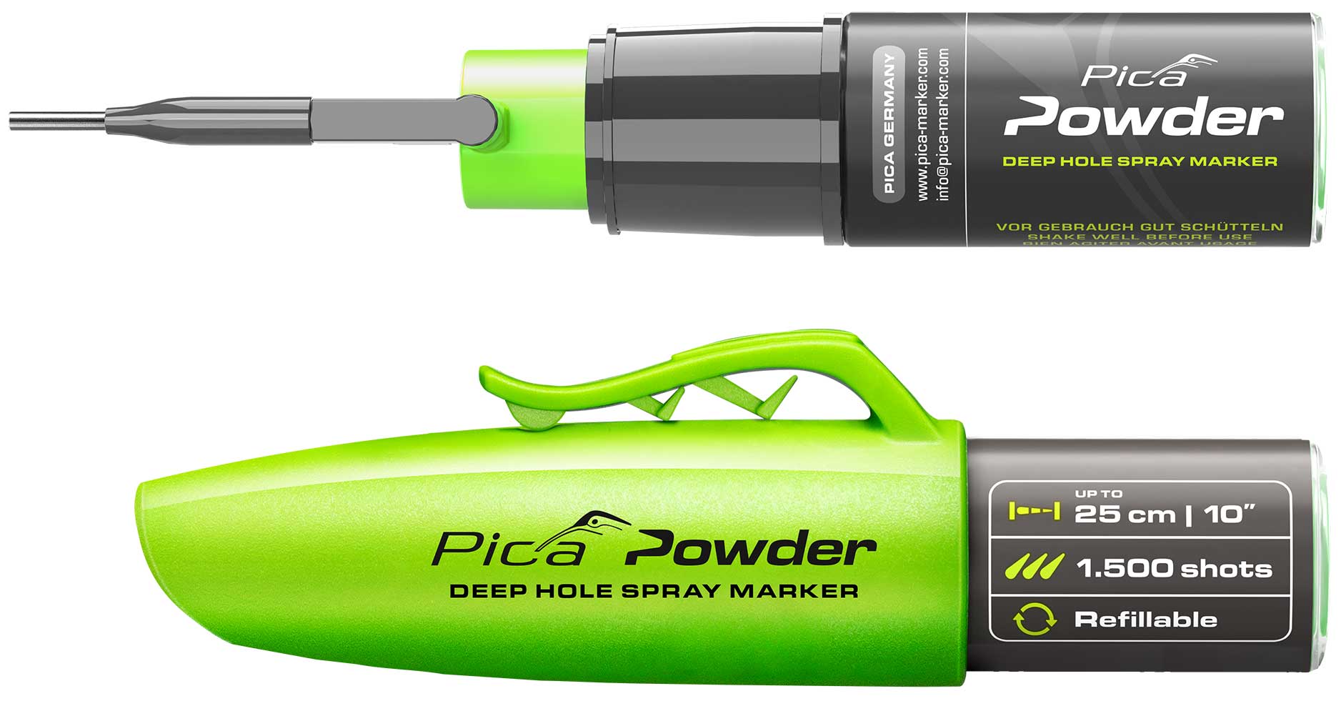 Tieflochmarker-Spraymarker Pica-Powder 2020 4262357552823
