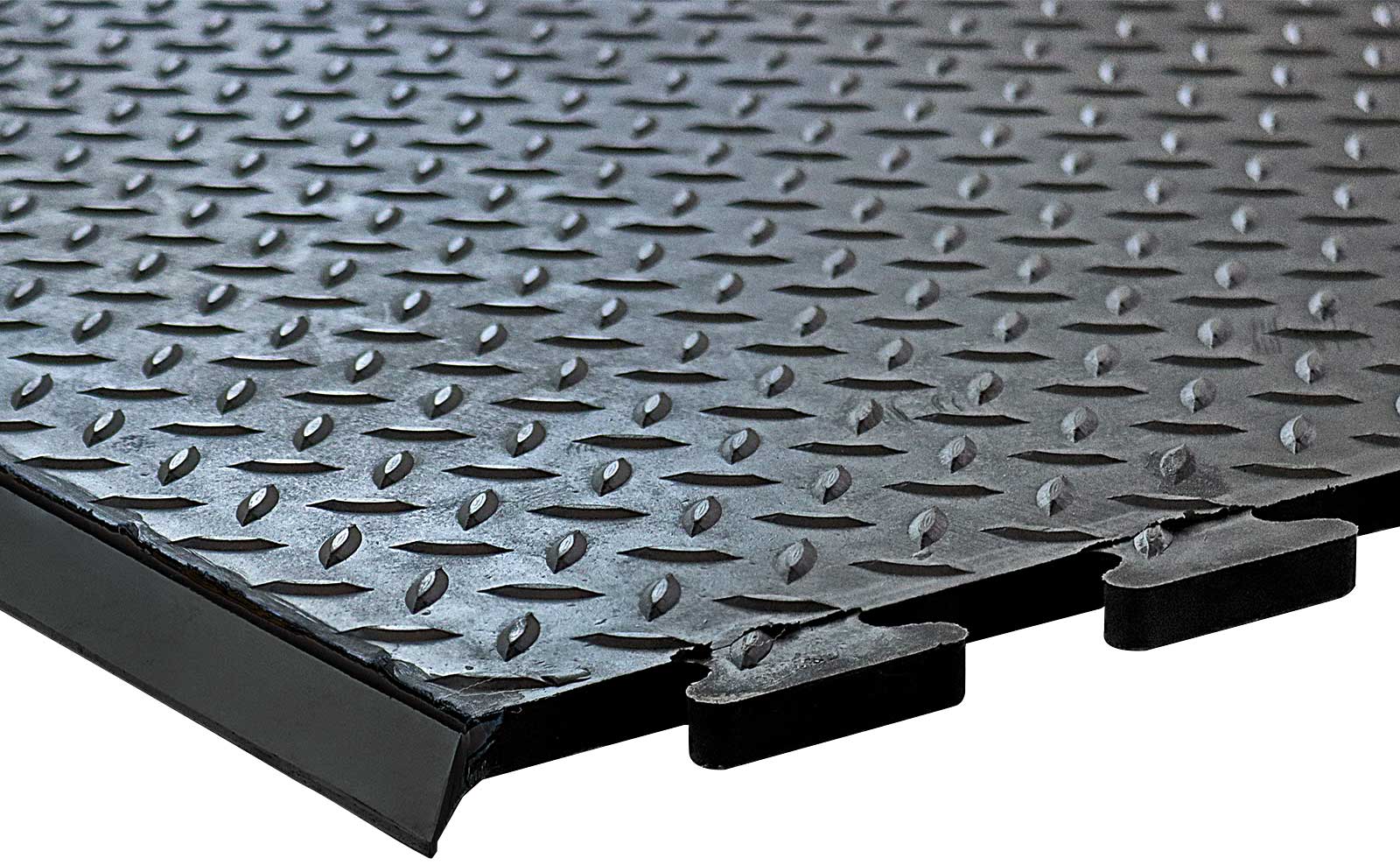 Ergonomische Arbeitsplatzmatte unendlich erweiterbar 800 x 700 x 12 mm